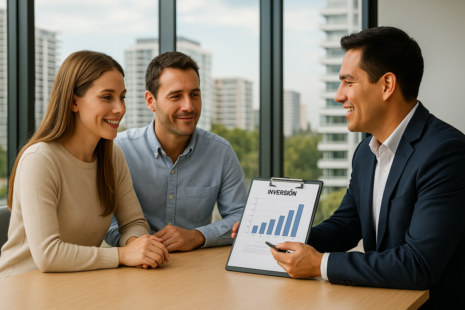 Equipo DepStock asesorando a inversionistas